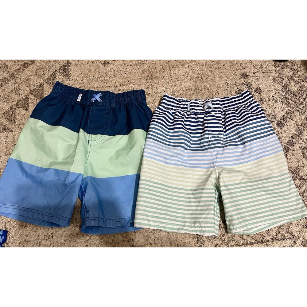 Boys Rugged Butts Swim Trunks Lot Of Two Size 8